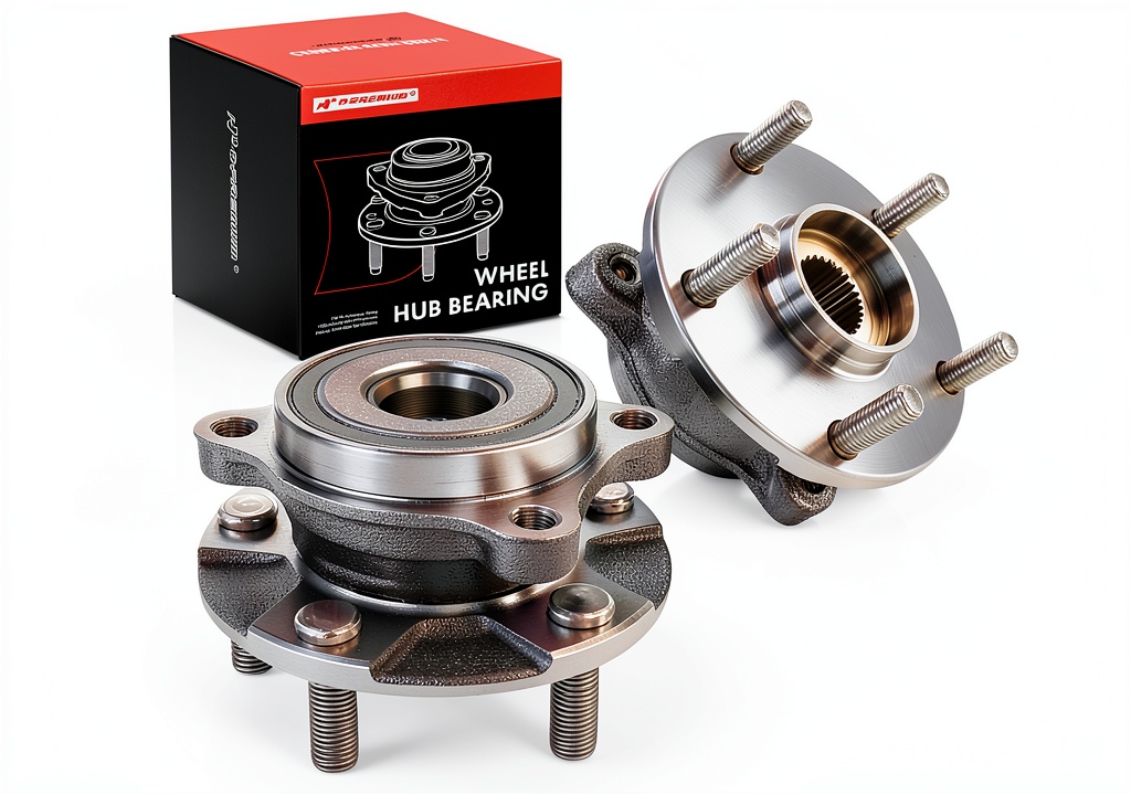 A-Premium wheel hub installed on a Toyota RAV4 front axle