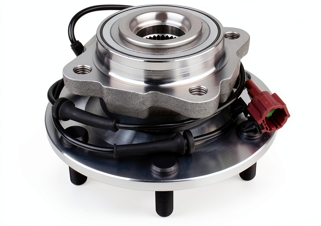 PAROD rear wheel hub bearing assembly displayed with Nissan Armada wheel