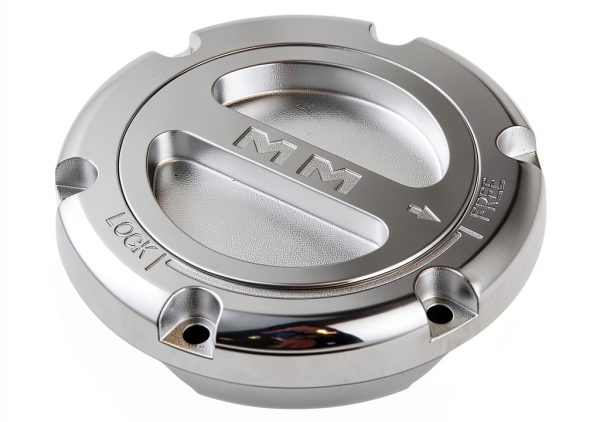Ford Locking Hub Assembly Mile Marker 549 Stainless Steel Metal Cap-3
