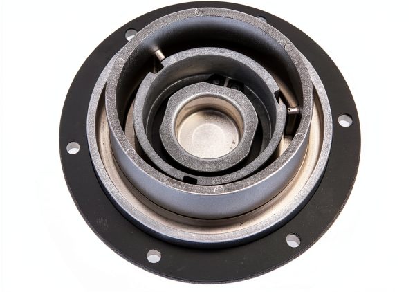 Ford Locking Hub Assembly Mile Marker 549 Stainless Steel Metal Cap-4