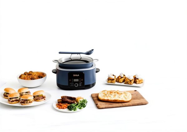 Ninja 14-in-1 Multi Cooker 8.5 Qt Blue Electric Pressure Cooker-3