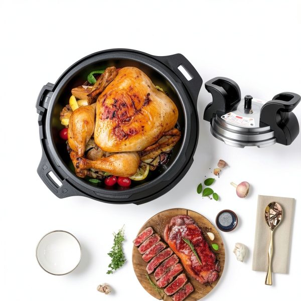 17.8QT Electric Pressure Cooker GOLREAN 8-in-1 24h Timer-2