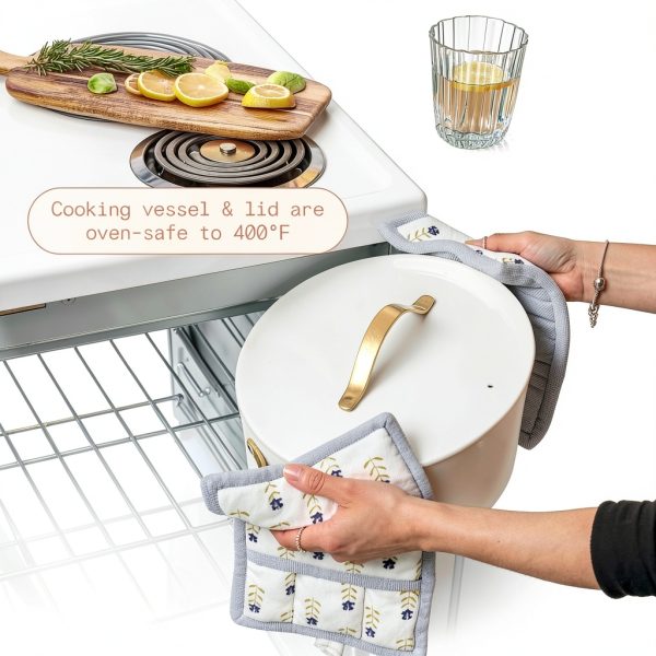 10 in 1 Electric Cooker 6 Quart White Icing by Drew Barrymore-6