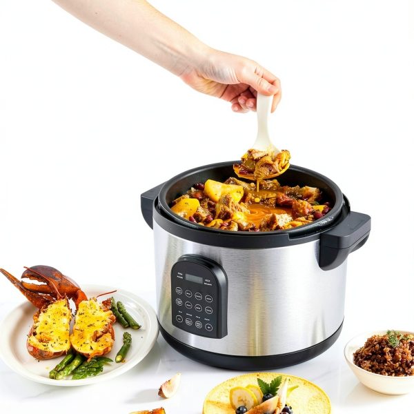 17.8QT Electric Pressure Cooker GOLREAN 8-in-1 24h Timer-1
