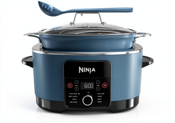 Ninja 14-in-1 Multi Cooker 8.5 Qt Blue Electric Pressure Cooker-0