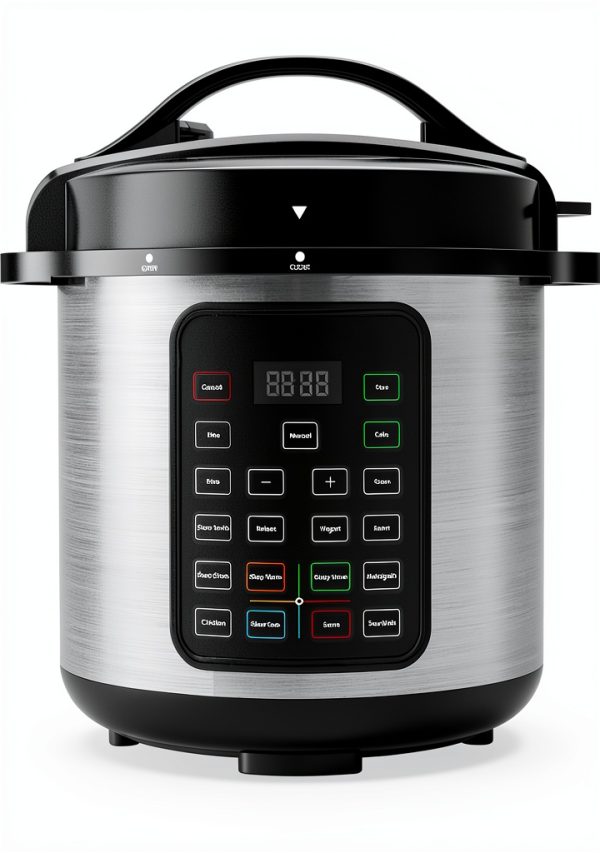 Electric Pressure Cooker 8QT Multi Cooker by Generic Stainless Steel-0