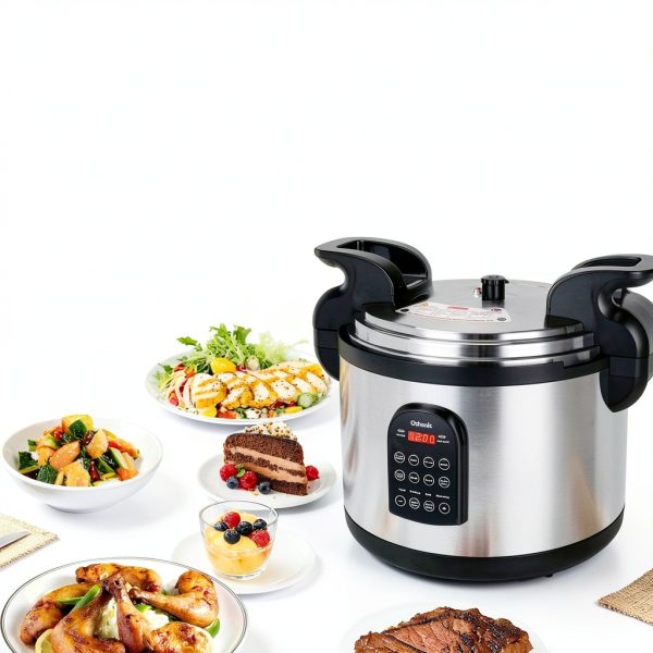 Commercial Electric Pressure Cooker Oshenic 26.4QT 9-in-1 Multicooker-7