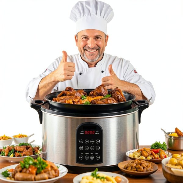 17.8QT Electric Pressure Cooker GOLREAN 8-in-1 24h Timer-0