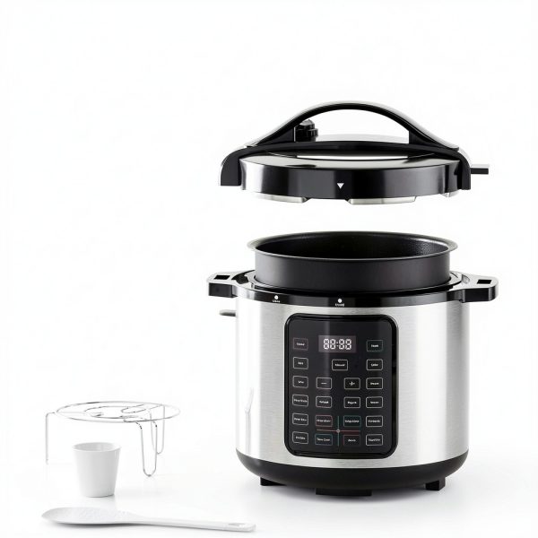 Electric Pressure Cooker 8QT Multi Cooker by Generic Stainless Steel-7