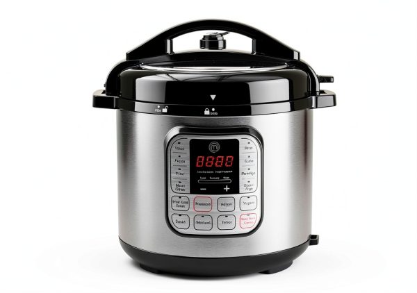 MasterChef Electric Pressure Cooker 10-in-1 6 Qt Stainless Steel-1
