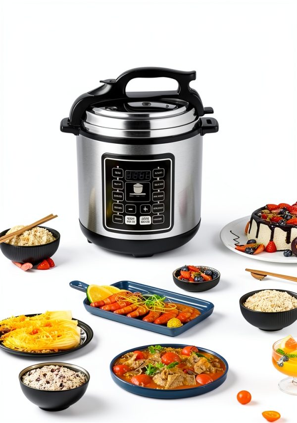 Electric Pressure Cooker Zuguachi 10-in-1 6L Black 24hr Reserve-1