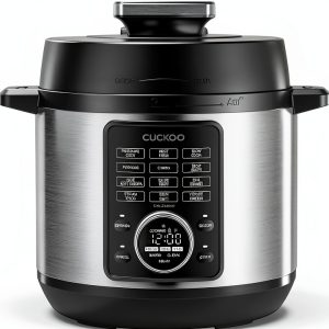 CUCKOO Electric Pressure Cooker 6 Qt CMC-ZSN601F Black LED Display-0