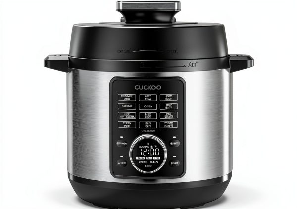 CUCKOO Electric Pressure Cooker 6 Qt CMC-ZSN601F Black LED Display-0