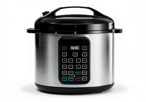 Electric Pressure Cooker 8QT Multi Cooker by Generic Stainless Steel-4