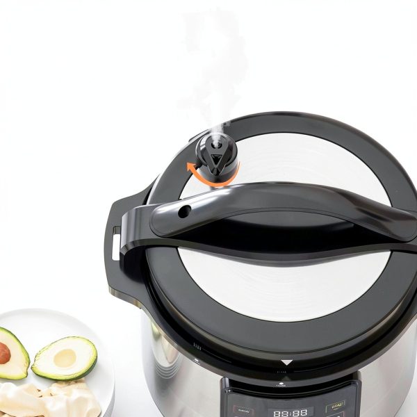 Electric Pressure Cooker 8QT Multi Cooker by Generic Stainless Steel-8
