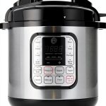 MasterChef Electric Pressure Cooker 10-in-1 6 Qt Stainless Steel-0
