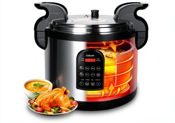 Commercial Electric Pressure Cooker Oshenic 26.4QT 9-in-1 Multicooker-0