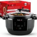 Instant Pot Superior Cooker 7.5QT Multicooker 4-in-1 Black-0