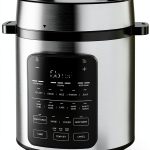 Electric Pressure Cooker DUMOS 12-in-1 6 Qt Stainless Steel Silver-0