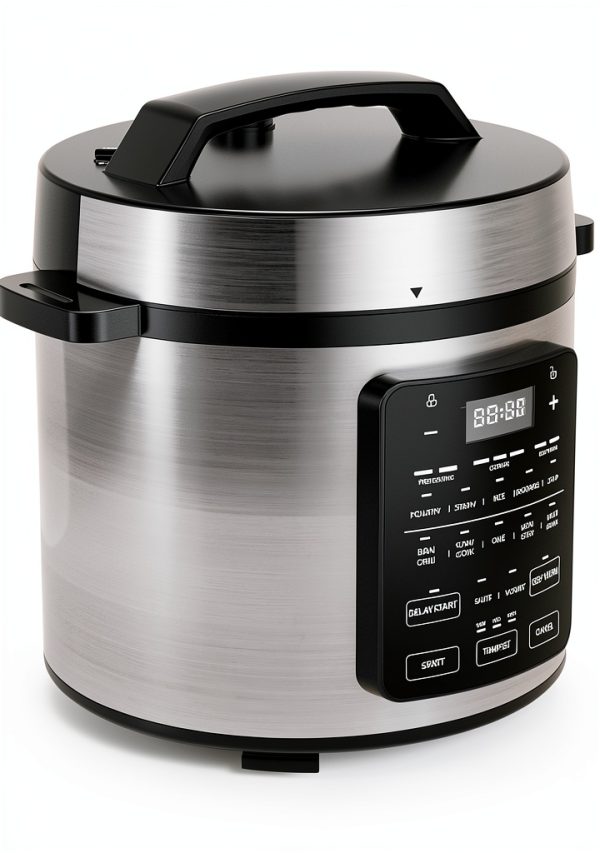 OLIXIS Electric Pressure Cooker 6 Quart Stainless Steel Multi Cooker Electric for Pressure 12-in-1 Rice, Steamer, Yogurt Maker, Slow Cook,Meat Stew, Cake, Porridge, Multigrain-0