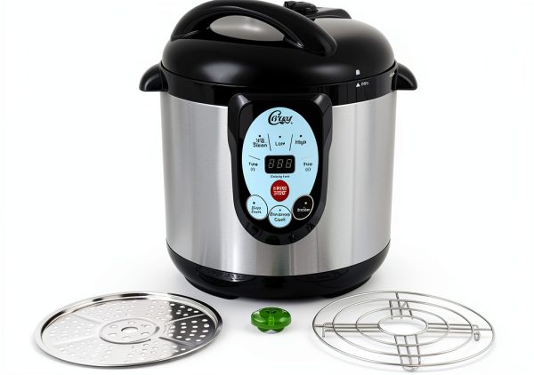 CAREY DPC-9SS Smart Electric Pressure Cooker and Canner, Stainless Steel, 9.5 Qt-2