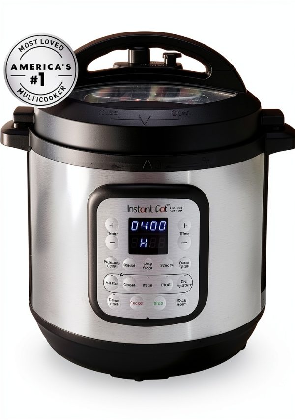 Instant Pot Duo Crisp Air Fryer & Pressure Cooker 8Qt Black-1