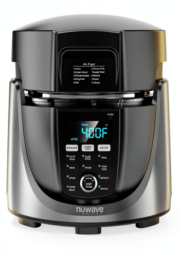 Nuwave Duet 6qt Electric Pressure Cooker Air Fryer Combo-0