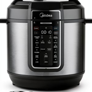 Midea 12-in-1 Electric Pressure Cooker 8 Quarts Stainless Steel-0