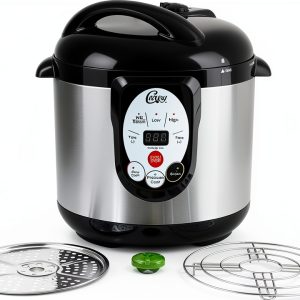 CAREY DPC-9SS Smart Electric Pressure Cooker and Canner, Stainless Steel, 9.5 Qt-0
